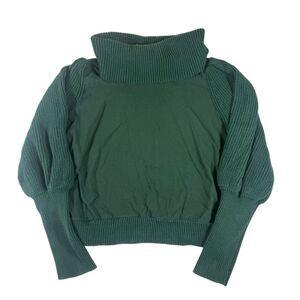 Dolan Green Cozy Cowl Neck Sweater Size M